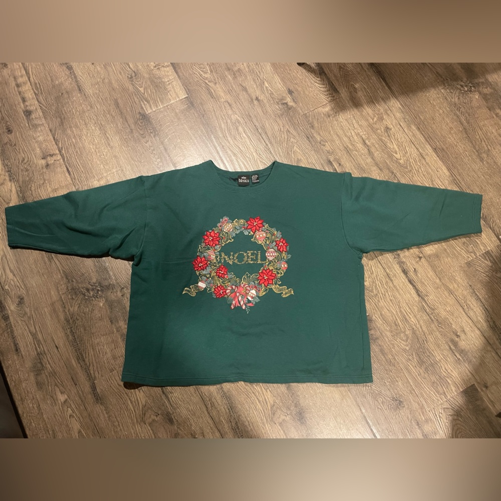 Vintage Stefano Holiday Sweatshirt, Women’s 26/28W